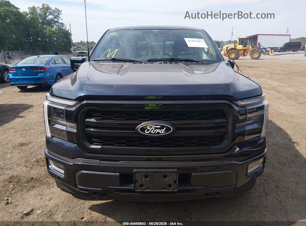 1FTFW5L82RFB78803 2024 FORD F150 Blue Widok deski rozdzielczej