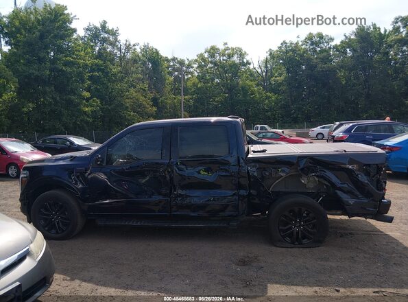 1FTFW5L82RFB78803 2024 FORD F150 Blue Widok wnętrza z tyłu