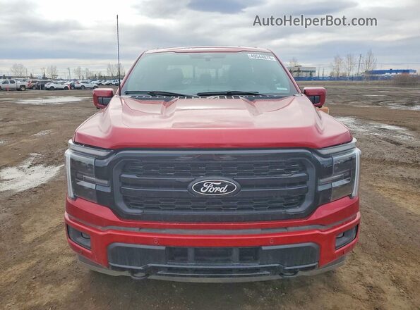 1FTFW5L84SKE13764 2025 FORD F150 Red Front view