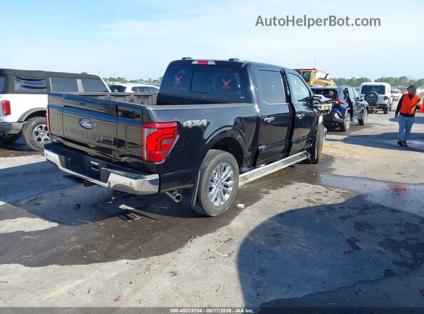 1FTFW5L85RFB04484 2024 FORD F150 Black უკანა მარჯვენა