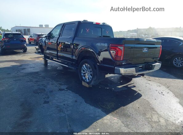 1FTFW5L85RFB04484 2024 FORD F150 Black უკანა მარცხენა
