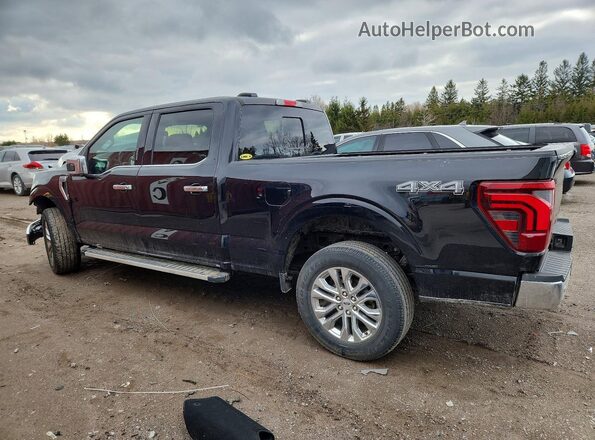 1FTFW5L88RFA42871 2024 FORD F150 Black Rear left