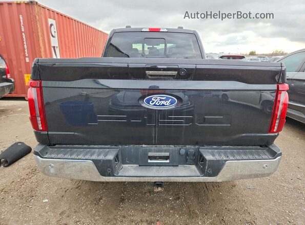 1FTFW5L88RFA42871 2024 FORD F150 Black Rear view