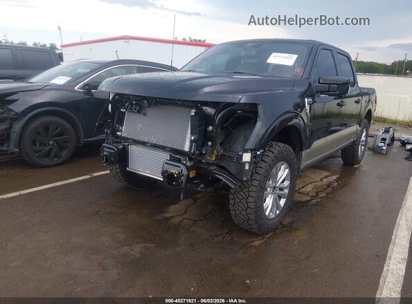1FTFW6L86TFA58709 2026 FORD F150 Black Widok z przodu