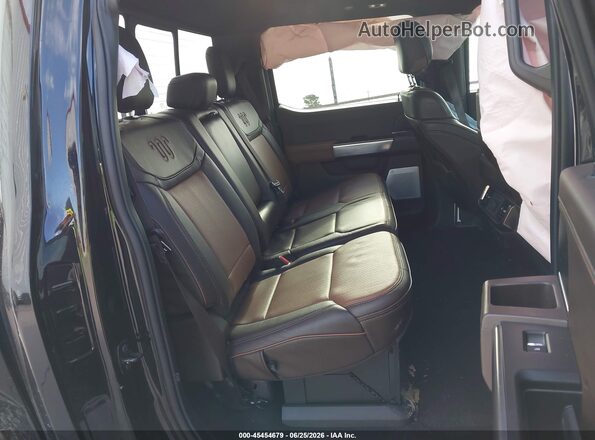 1FTFW6LD9SFA17471 2025 FORD F150 Black VIN կոդի պիտակի տեսք