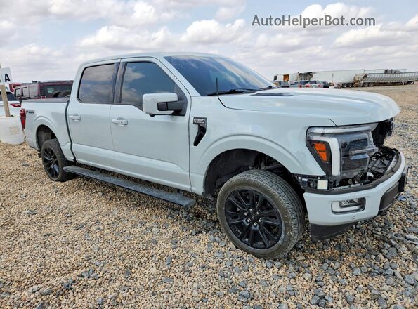 1FTFW7L83RFA84490 2024 FORD F150 Gray Delantero derecho
