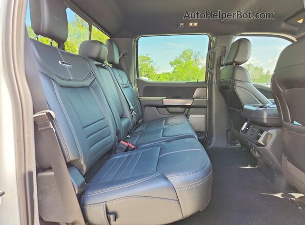 1FTFW7L83TFA69169 2026 FORD F150 White Вид задніх сидінь