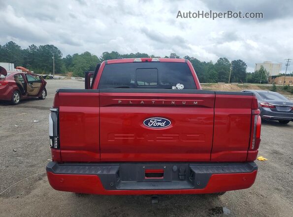1FTFW7LD0SFA90766 2025 FORD F150 Red Rear view