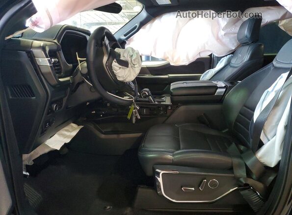 1FTFW7LD4SFA53123 2025 FORD F150 Blue Vista interior delantera