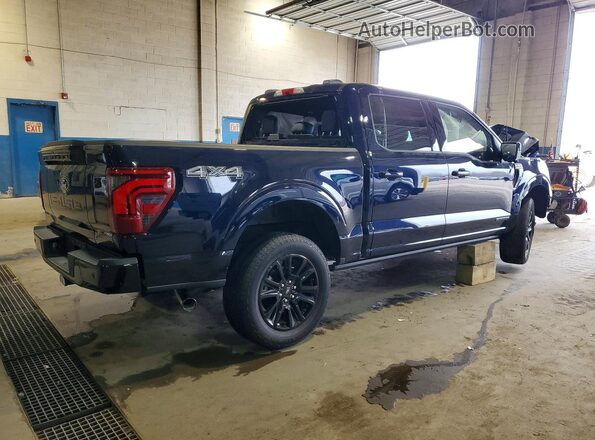 1FTFW7LD4SFA53123 2025 FORD F150 Blue Trasero derecho