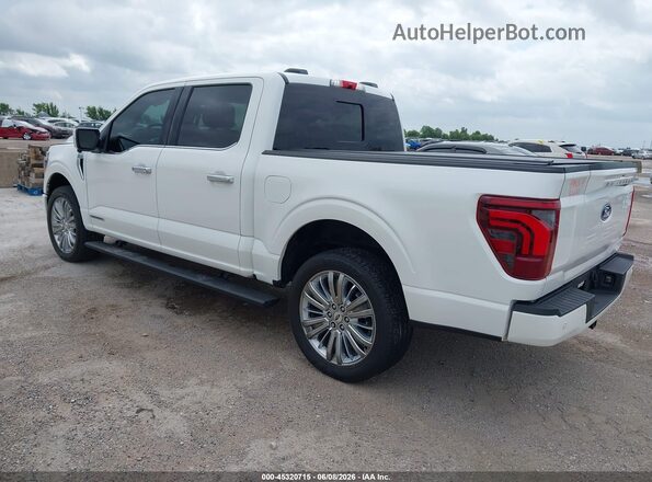 1FTFW7LD6SFB98261 2025 FORD F150 White Rear left