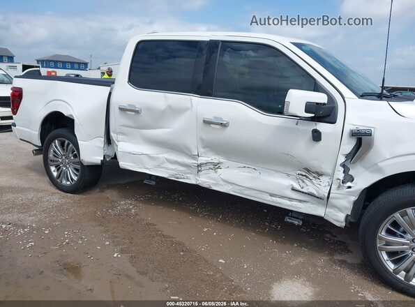 1FTFW7LD6SFB98261 2025 FORD F150 White Front view
