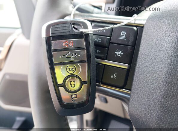 1FTFW7LD6SFB98261 2025 FORD F150 White Dashboard view