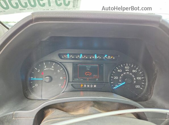 1FTFX1E41LKE65449 2020 FORD F150 White Սարքավորումների վահանակի տեսք