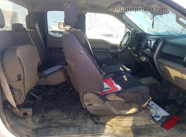 1FTFX1E51LKD13129 2020 FORD F150 White Вид задніх сидінь
