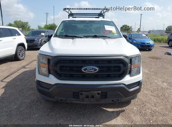 1FTFX1E51PKF35711 2023 FORD F150 White Սարքավորումների վահանակի տեսք