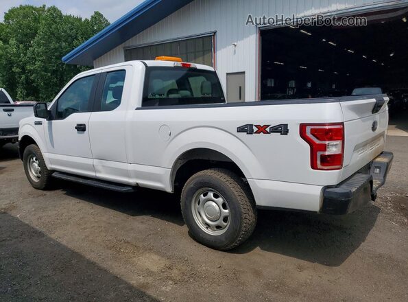 1FTFX1E53KFD01636 2019 FORD F150 White Հետևի ձախ