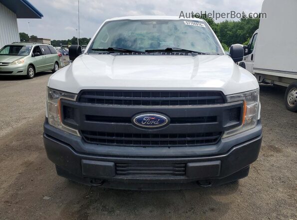 1FTFX1E53KFD01636 2019 FORD F150 White Դիմացի տեսք