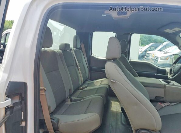 1FTFX1E53KFD01636 2019 FORD F150 White Հետևի նստատեղերի տեսք