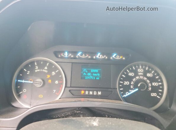 1FTFX1E53KFD01636 2019 FORD F150 White Սարքավորումների վահանակի տեսք