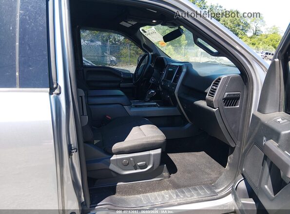 1FTFX1E53LFA92884 2020 FORD F150 Серебряный Вид салона спереди