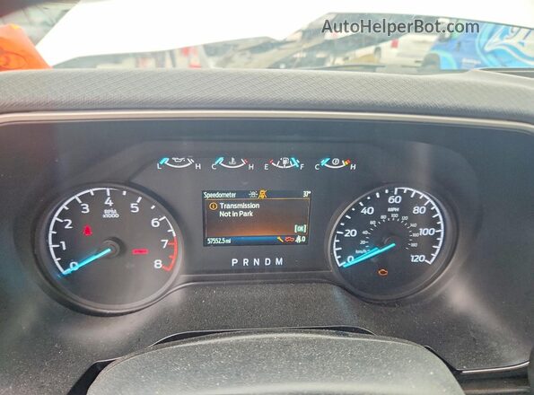 1FTFX1E53PKE27350 2023 FORD F150 White Vista del cuadro de instrumentos