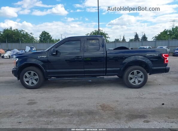 1FTFX1E55JKD30030 2018 FORD F150 Black 