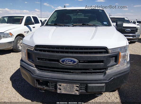 1FTFX1E55LKD79165 2020 FORD F150 White ხელსაწყოთა პანელის ხედი