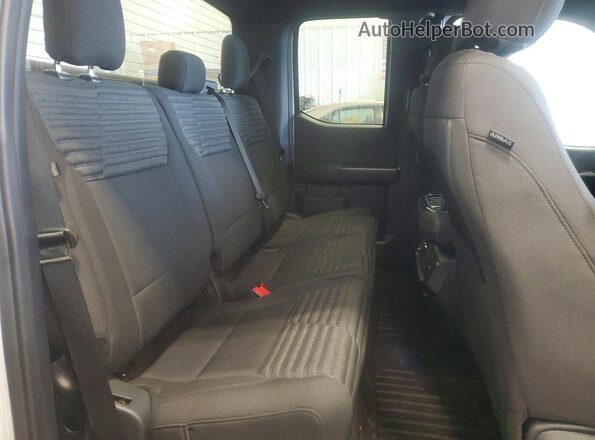1FTFX1E56MFC90392 2021 FORD F150 White Rear seats view