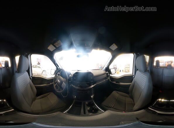 1FTFX1E56MFC90392 2021 FORD F150 White VIN sticker view