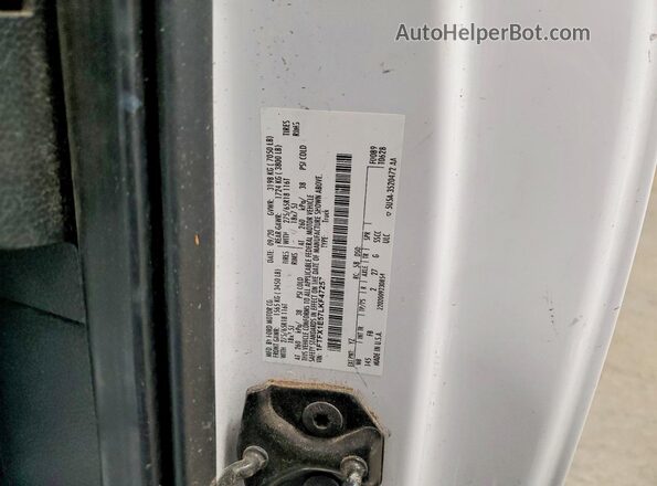 1FTFX1E57LKF47257 2020 FORD F150 White Engine compartment view