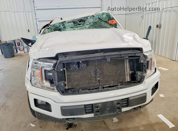 1FTFX1E57LKF47257 2020 FORD F150 White Front view