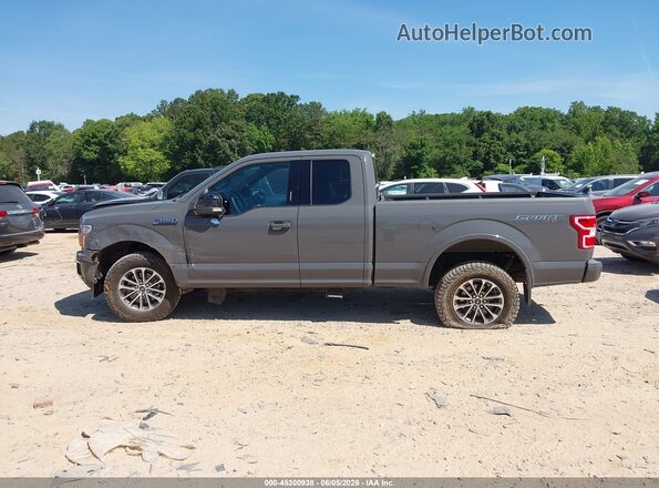 1FTFX1E58JFB79256 2018 FORD F150 Серый Панорамный вид салона 360°