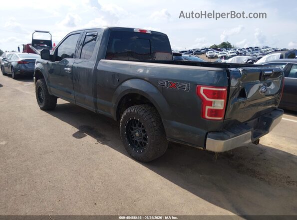 1FTFX1E59JKC17911 2018 FORD F150 Gray უკანა მარცხენა
