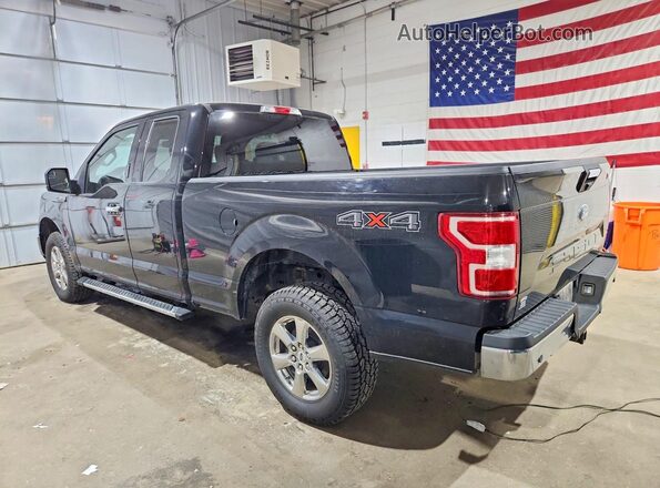 1FTFX1E59JKF85411 2018 FORD F150 Черный Задняя левая четверть