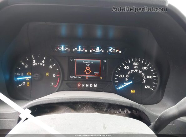 1FTFX1E59KKC53650 2019 FORD F150 White Հետևի նստատեղերի տեսք