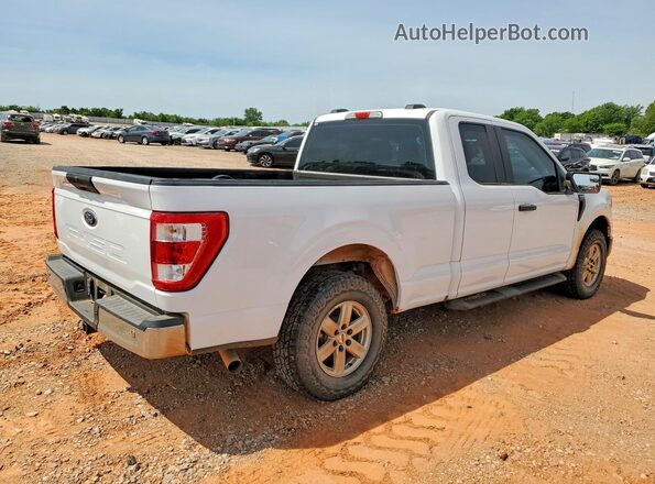 1FTFX1E59MFB03307 2021 FORD F150 Белый Задняя правая четверть