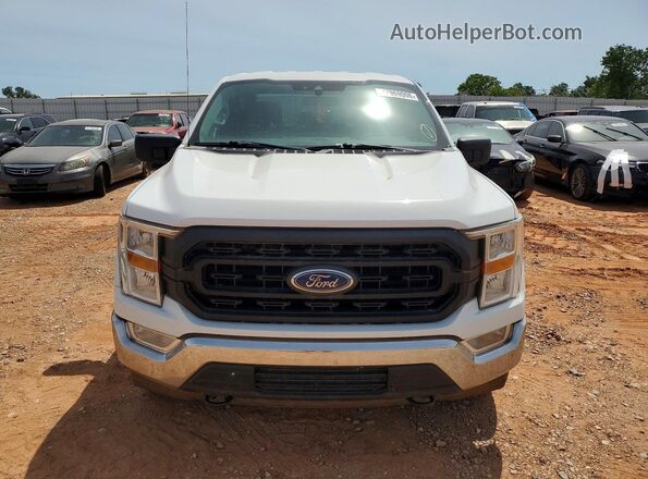 1FTFX1E59MFB03307 2021 FORD F150 Белый Вид спереди