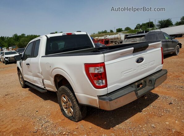 1FTFX1E59MFB03307 2021 FORD F150 Белый Задняя левая четверть
