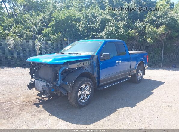 1FTFX1E84MFB67040 2021 FORD F150 Blue 