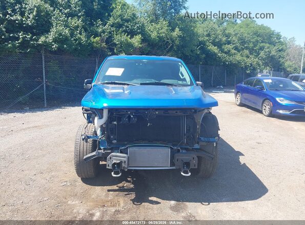 1FTFX1E84MFB67040 2021 FORD F150 Blue ხელსაწყოთა პანელის ხედი