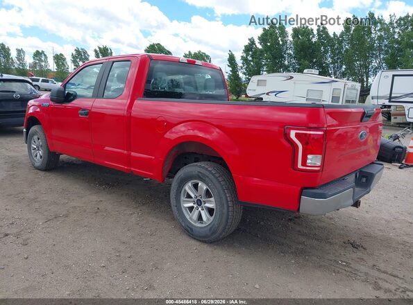 1FTFX1EF0GFB37780 2016 FORD F150 Red უკანა მარცხენა