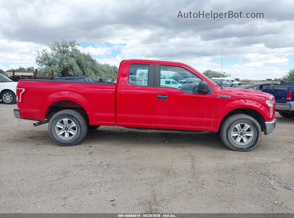 1FTFX1EF0GFB37780 2016 FORD F150 Red სალონის 360-გრადუსიანი ხედი