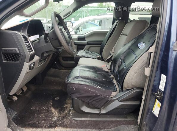 1FTFX1EF1GKE87801 2016 FORD F150 Blue Սալոնի դիմացի տեսք