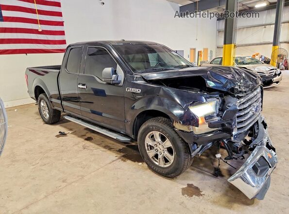 1FTFX1EF2GFB60977 2016 FORD F150 Black წინა მარჯვენა