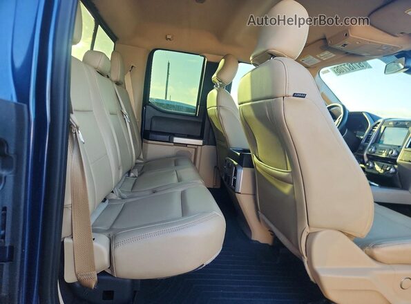 1FTFX1EF2HKC00161 2017 FORD F150 Blue Հետևի նստատեղերի տեսք