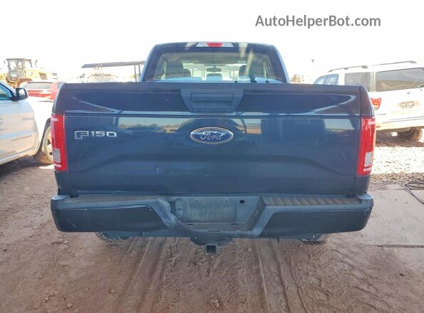 1FTFX1EF2HKC91657 2017 FORD F150 Черный Вид сзади