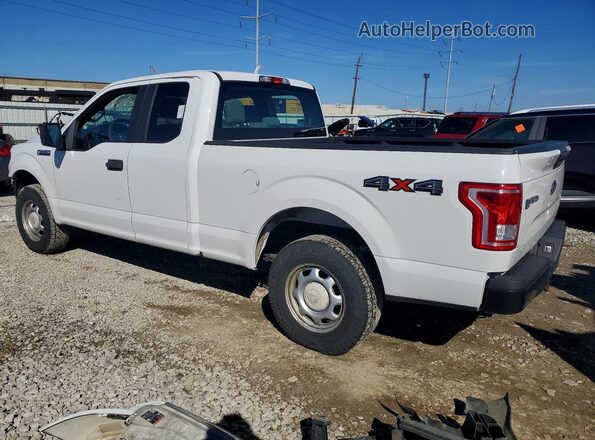 1FTFX1EF3GFC16036 2016 FORD F150 White Հետևի ձախ