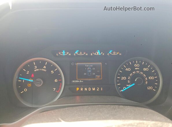 1FTFX1EF3GFD60850 2016 FORD F150 White 