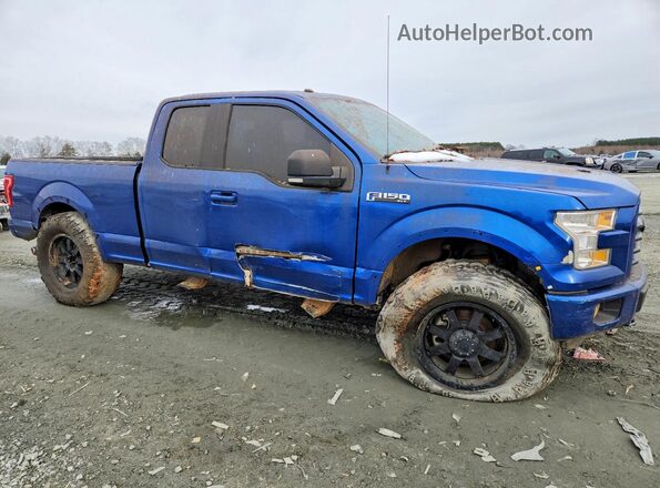 1FTFX1EF3HKE44594 2017 FORD F Blue Delantero derecho